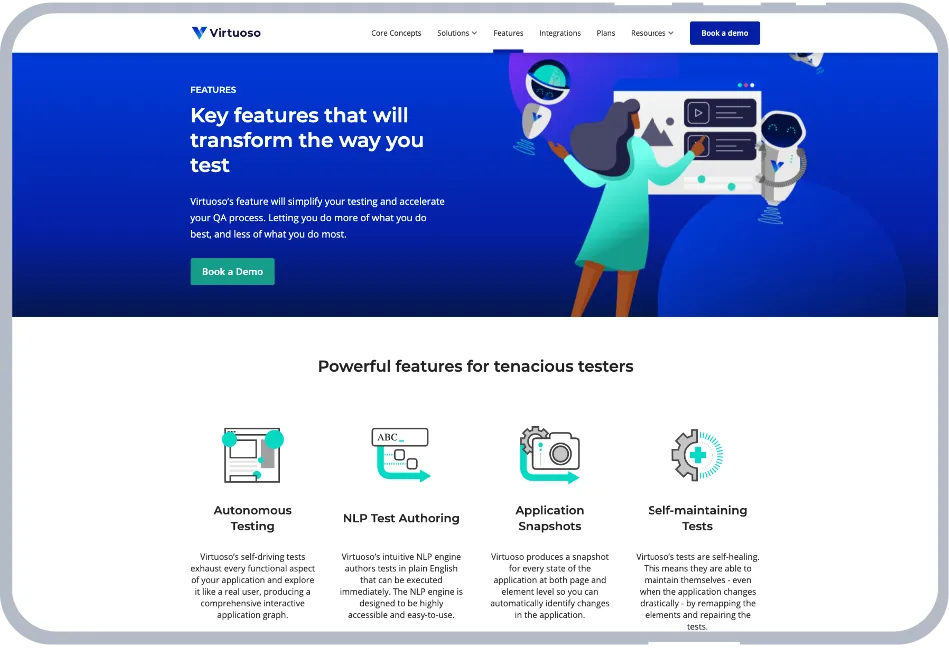 Virtuoso portfolio image
